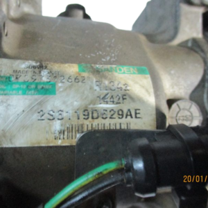 Ford Fiesta 5° serie Fusion Mazda 2   anno dal 2002 al 2008 Compressore aria condizionata 2S61-19D629-AE